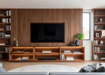 Painel para TV com Rack Integrado